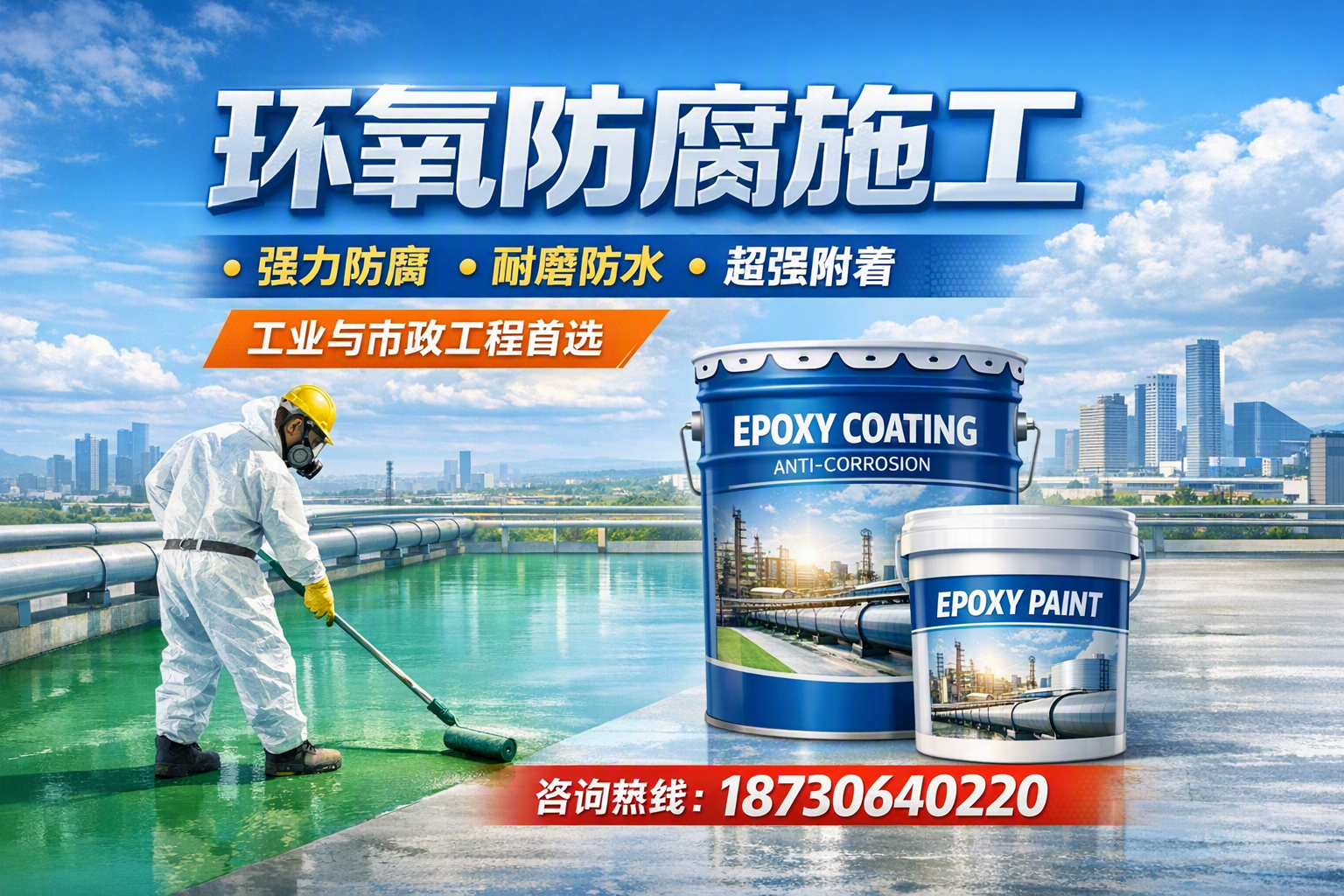 在 岳阳 进行环氧防腐施工的注意事项