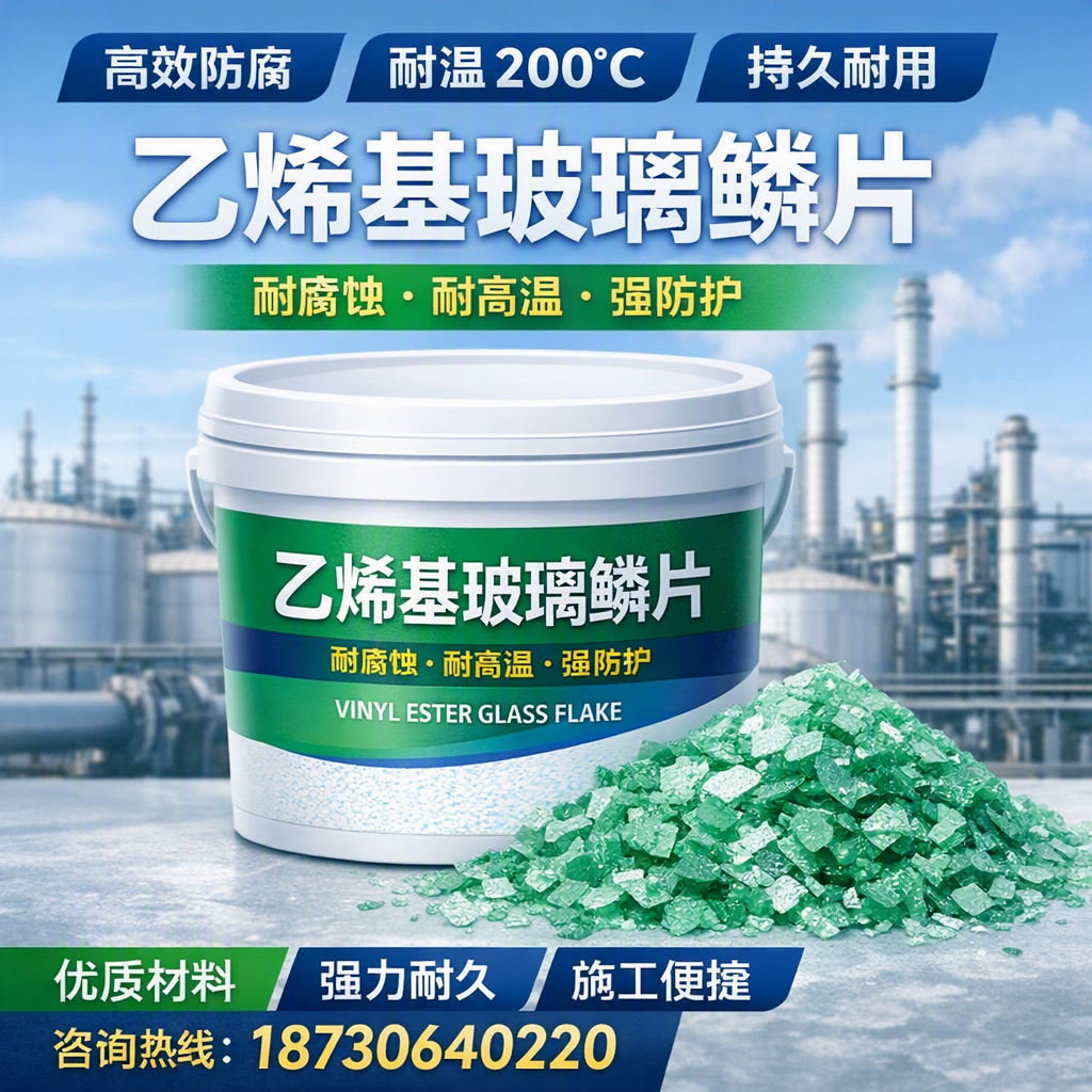 乙烯基玻璃鳞片的优势与应用领域解析,适合在 岳阳 的企业使用