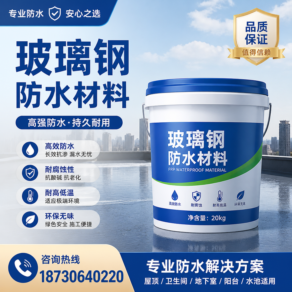 了解玻璃钢防水材料的市场趋势,岳阳 企业不可不知
